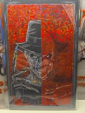 2025 NYCC KICKSTRADOMIS SLAUGHTER ARTWORKS LTD FREDDY KRUEGER 3 OF 5 PIXEL FOIL picture