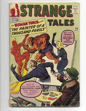 Strange Tales 108 1963 Marvel Comics G/VG 3.0 Human Torch Thing Mister Fantastic picture