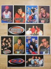 Vintage 1998 Backstreet Boys Sticker Cards - Complete Set picture