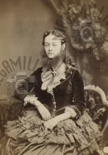 Vintage 1850's Photo of Bearded Lady  RARE PHOTO - CIRCUS FREAK 105 picture