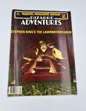 Bizarre Adventures #29 Marvel Magazine 1981 Stephen King's the Lawnmower Man picture