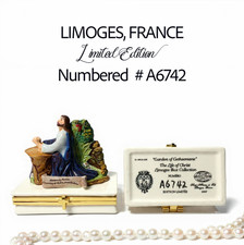 Henri d'Arceau Limoges Garden Gethsemane Life Christ Ltd Ed Box 2009 #A6742 picture