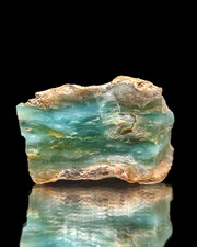 Natural Peruvian Blue Opal Untreated Rough Collectible specimen 35x23 mm picture