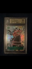 2024 One Piece OP06-118 Roronoa Zoro Manga Alt Art BGS 10 Pristine English picture