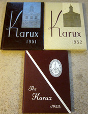 The Karux- Phillipsburg High School Phillipsburg New Jersey Yearbooks 1951-1953 picture
