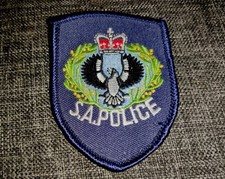 Vrg Obsolete Retired Patch South Australian S.A. Police Department Patch NOS picture