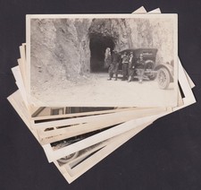 Lot of 36 Old Photos People and Automobiles Cars, Trucks - Circa 1910-1930's picture