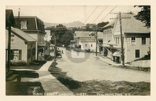 Wilmington VT Vermont Main Street View RPPC Photo Postcard COPY picture