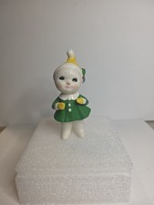 Christmas Ceramic Pixie Japan Snowbaby Harold Gale Vintage Mica  picture