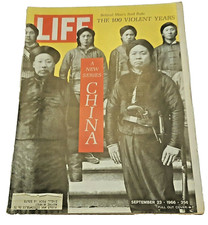 September 23, 1966 LIFE Magazine China 100 Year 60s ads ad  Sept 9 60th picture