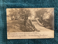 RPPC Brooklyn Michigan Cement Mill Dam Posted 1906 to Chancellor Arcanum Ohio picture