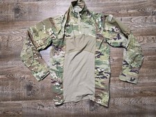 US ARMY OCP COMBAT SHIRT Quarter Zipper; NWOT LARGE.  picture