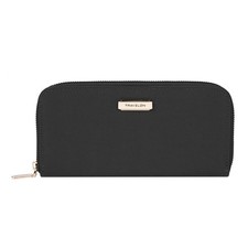 Travelon RFID Blocking Single Zip Wallet, Black picture