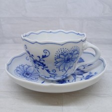 Meissen Blue Onion Cup & Saucer picture