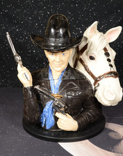 Happy Memories Hopalong Cassidy and Topper Cookie Jar Prototype Very Rare 1994 picture