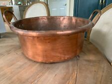 VINTAGE FRENCH COPPER Confiture or Confectioners PAN,c.1930-50s,HUGE picture