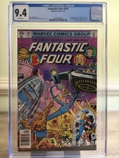 CGC 9.4 Fantastic Four #205 Marvel 1979 1st Nova Corps White Pages Newsstand Key picture