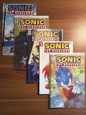 Sonic the Hedgehog #1B, #3B, #3 2nd print, #5A, #7A  (IDW)(News Stand) picture