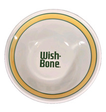 Vintage Ceramica Ternana Italy Hand Painted Wish-Bone Salad Bowl Advertising Vtg picture