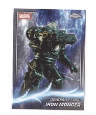 2025 Topps Chrome Marvel Studios Obadiah Stane Iron Monger #3 picture