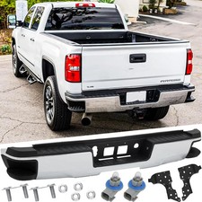 2500/3500 HD Style Rear Steel Step Bumper Assembly for 2014-2018 Chevy Silverado picture