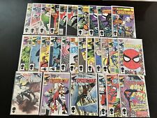 Web of Spider-Man Lot of 28 Comics #1-29 Marvel Key Near Complete High Grade picture