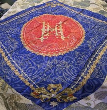 DAR Daughters of the American Revolution Memorial Continental Hall Scarf silky picture