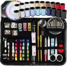 Artika Sewing Kit 142 PCS - Beginner & Expert Friendly Compact Travel Supplies picture