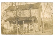 Phillipsburg Pennsylvania PA House People on Porch 1909 Real Photo RPPC picture