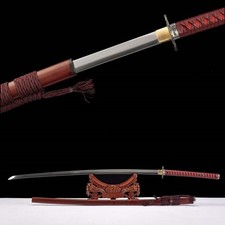 Handmade 57 inch High Manganese Steel O Katana Japanese Samurai Sword Full Tang picture