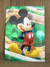 MICKEY MOUSE 2025 TOPPS CHROME SAPPHIRE DISNEY GREEN REFRACTOR SP 84/99 picture