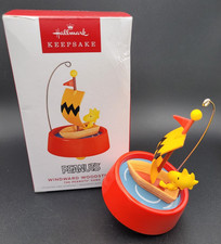 Hallmark Christmas 2023 Windward Woodstock Ornament Peanuts Sailboat picture