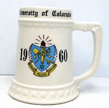 Vintage 1960 Sigma Delta Tau University of Colorado Beer Mug Stein Cup Balfour picture