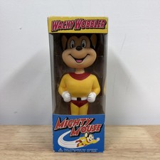 Funko Wacky Wobbler Mighty Mouse 2000 Bobblehead – Classic Cartoon Hero NIB picture