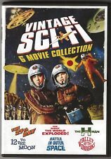 Vintage Sci-Fi: 6 Movie Collection (1957-1961), 2015, 2-Disc DVD, B&W + Color picture