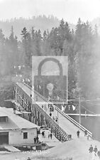 Chautauqua Bridge Spirit Lake Idaho ID 11x17 CANVAS POSTER picture
