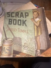 Vintage 1930s Shirley Temple Newspaper Scrapbook 42 Pages Full picture