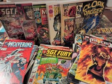 Premium VINTAGE Marvel comics Grab Bag.  Silver age Bronze age mystery box picture