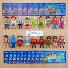 NEW - DISNEY PLAYMOBIL - complete set of 18 figures EXCLUSIVE KINDER SET amazing picture