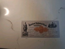 SLING'S 🪙RARE 1874 Obsolete Bank Check National Bank 🏦 Of Baltimore, Maryland picture