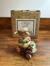 Enesco 2015 The Heart of Christmas Mouse on Skate 4046844 picture
