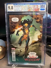 💫 CGC 9.8 All New Wolverine #1 Marquez 1:15 Custom Label 1st Laura Kinney picture