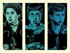 Superbad (Variant) by Jeff Boyes xx/50 Screen Print Movie Art Poster picture
