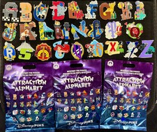 Attraction Alphabet Disney Pin UChoose Mystery or Set A-2-Z picture