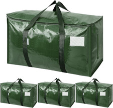 4 Pack Extra Large Moving Bags Heavy Duty with Zippers & Carrying Handles, Durab picture