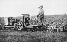 Moline Universal Tractor Farming Plow - Reprint picture