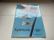 Concorde Supersonic Age Promotional Brochure BAC Aerospatiale Summer 1976 picture