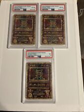 2000 Ancient Mew PSA Lot Of 3 Sequentially Numbered Slabs PSA 5 PSA 6 PSA 8 picture