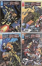 Super Patriot 1 2 3 4 PLUS Liberty & Justice Comic - Lot Of 5 Image Comic Book picture