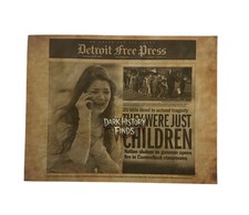 Sandy Hook Massacre They Were Just Children  Detroit Free Press Newspaper  picture